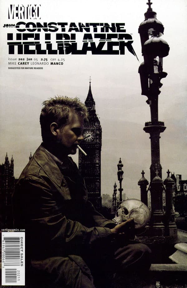 Hellblazer #202 cover