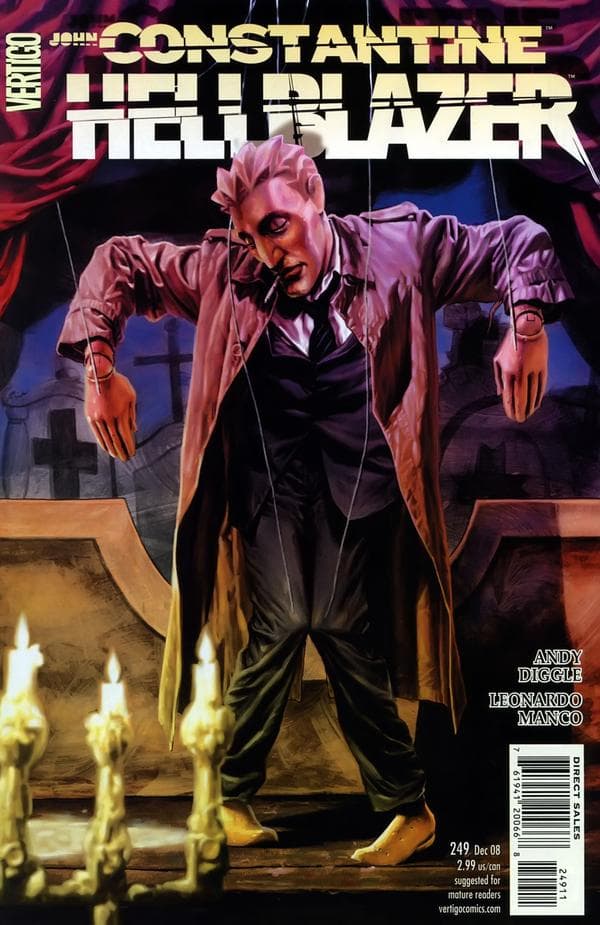 Hellblazer #249 cover