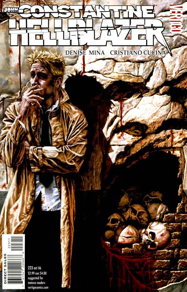 Hellblazer #223 cover