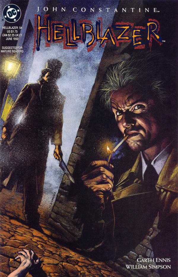 Hellblazer #54 cover