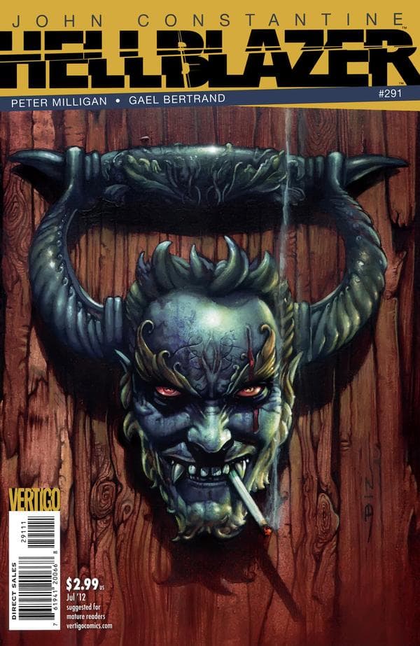 Hellblazer #291 cover