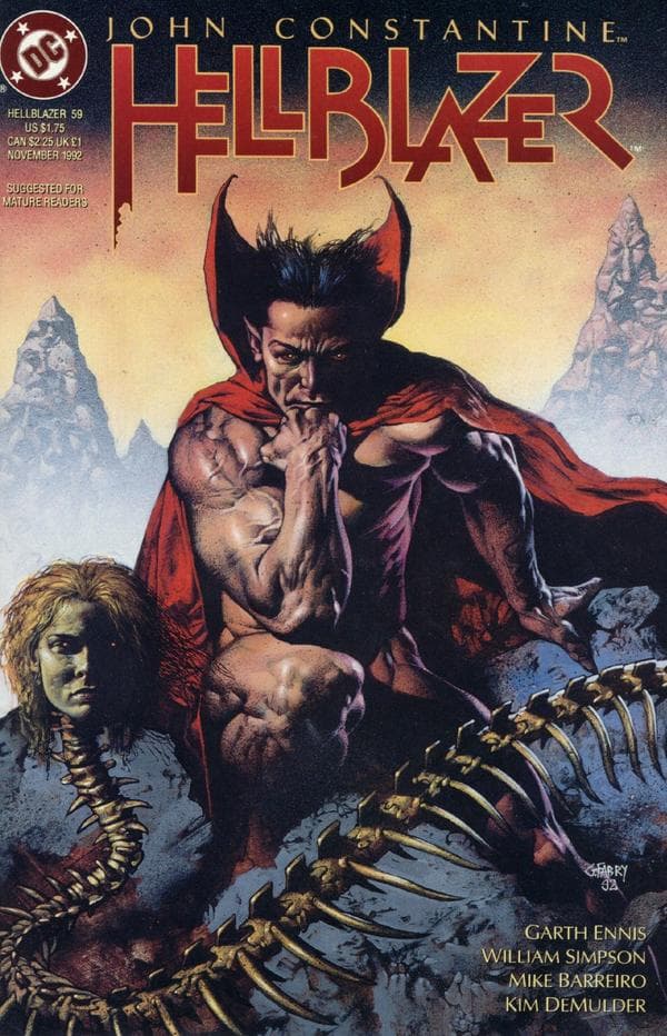 Hellblazer #59 cover