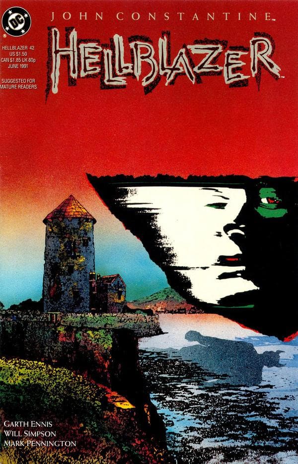 Hellblazer #42 cover