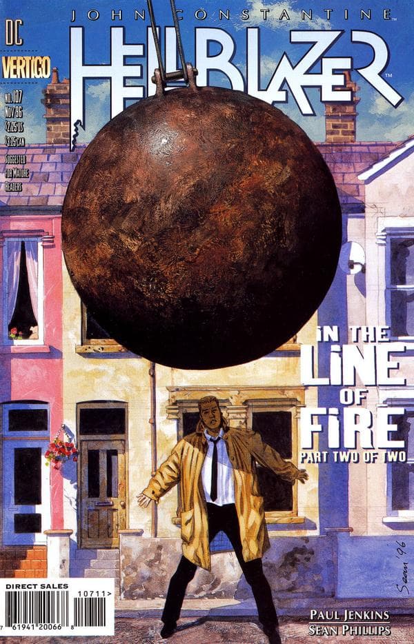 Hellblazer #107 cover