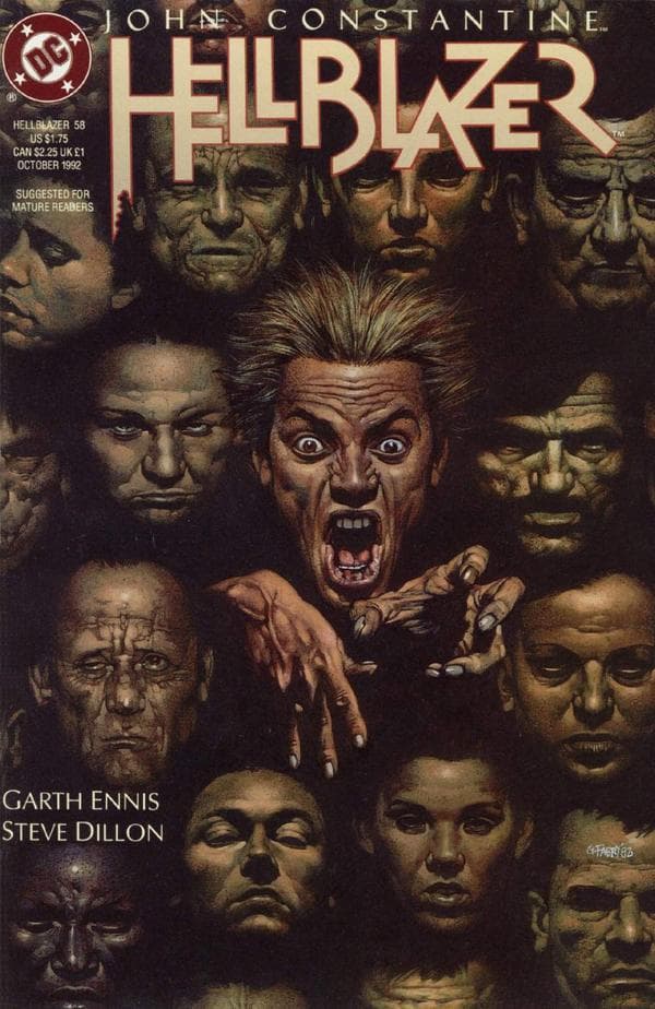 Hellblazer #58 cover