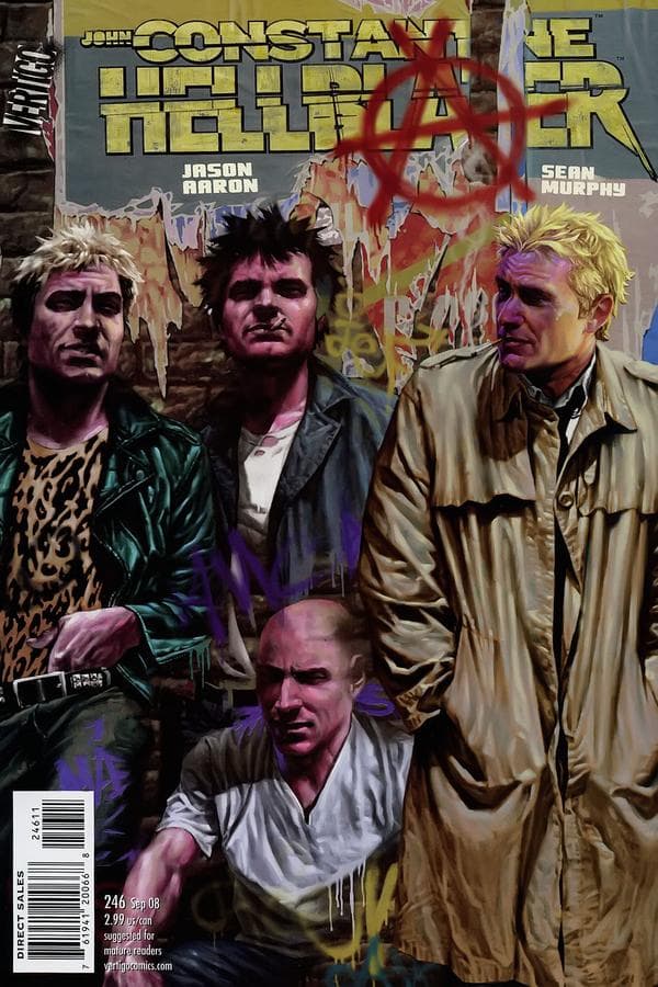 Hellblazer #246 cover