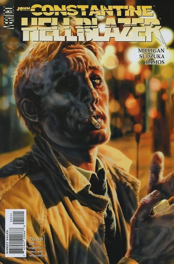 Hellblazer #255 cover