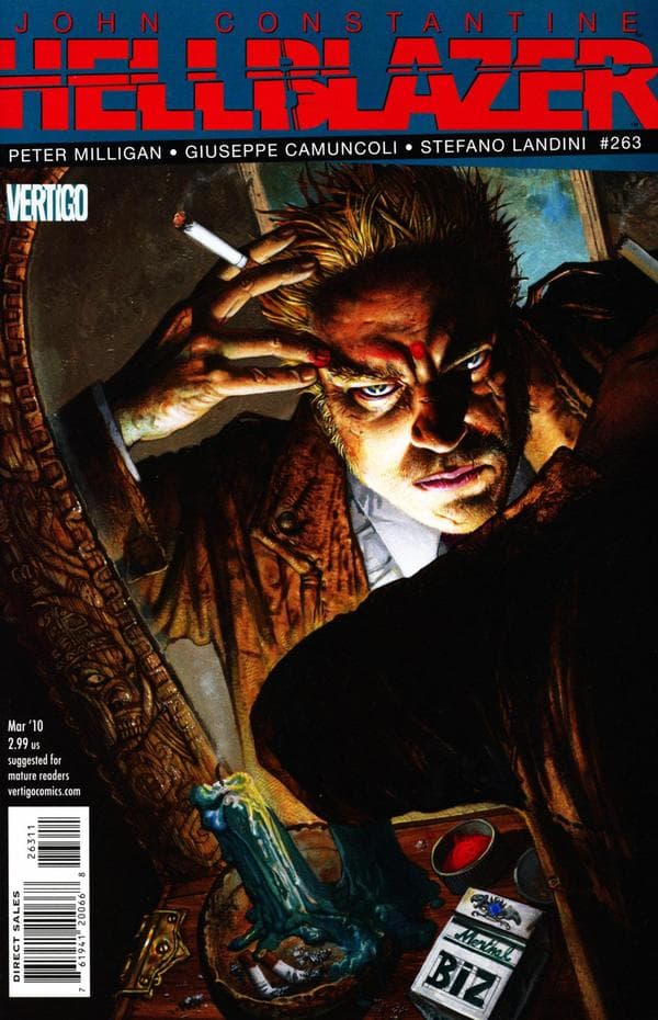 Hellblazer #263 cover