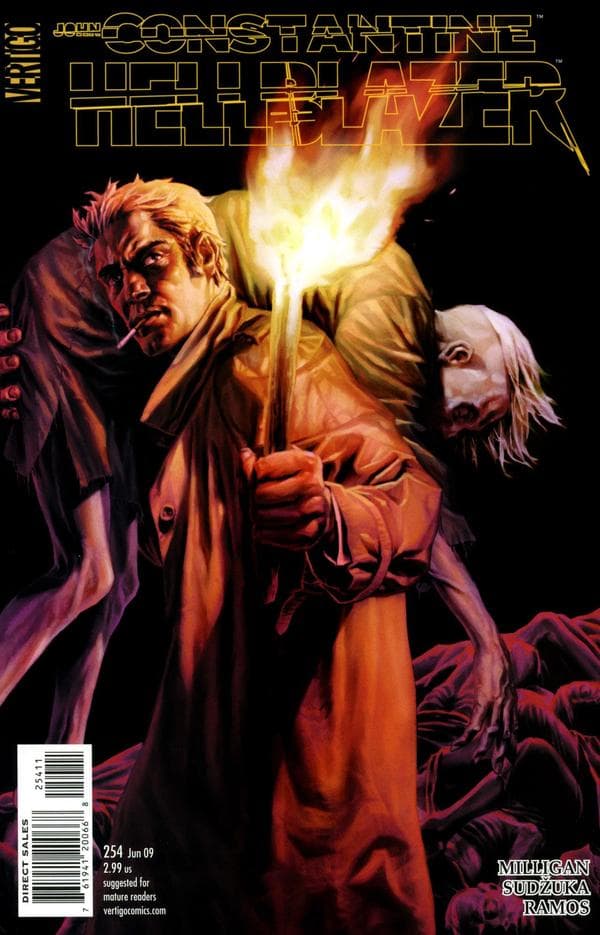 Hellblazer #254 cover