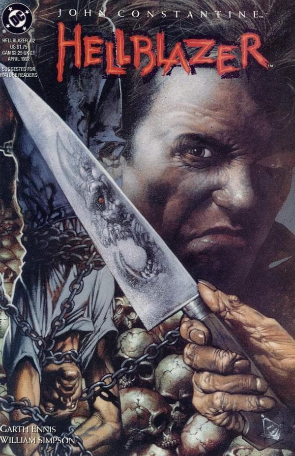 Hellblazer #52 cover