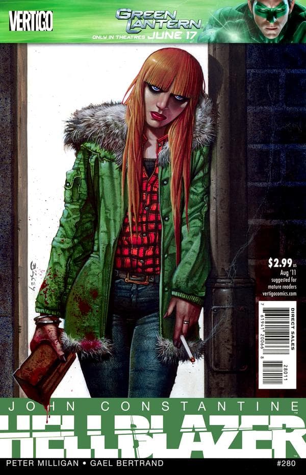 Hellblazer #280 cover