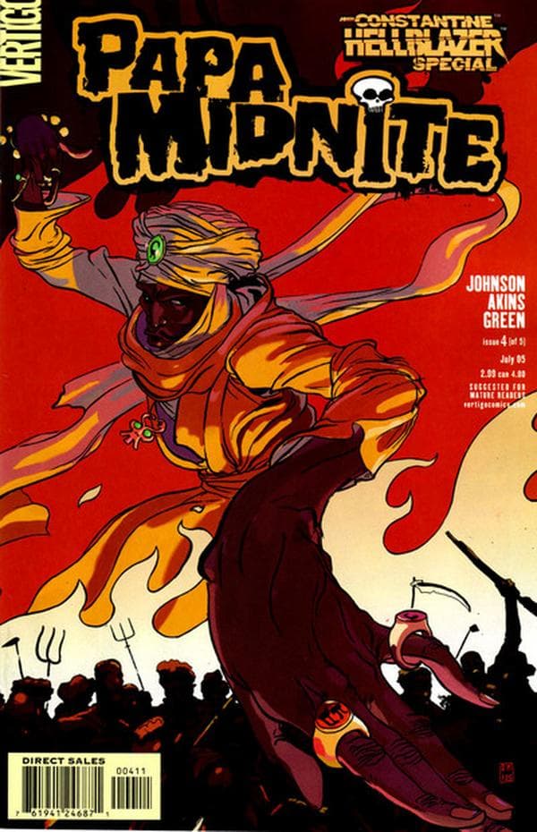John Constantine - Hellblazer Special: Papa Midnite #4 cover
