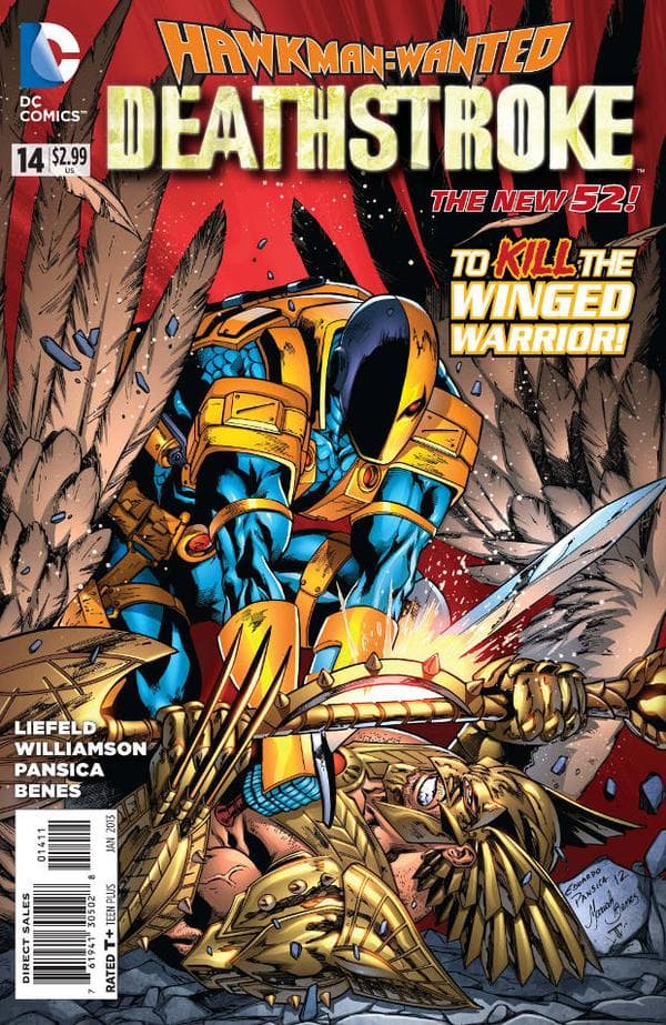 Deathstroke #14 cover