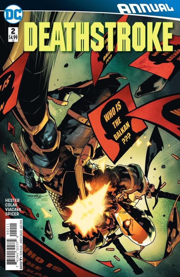 Deathstroke Annual #2 cover