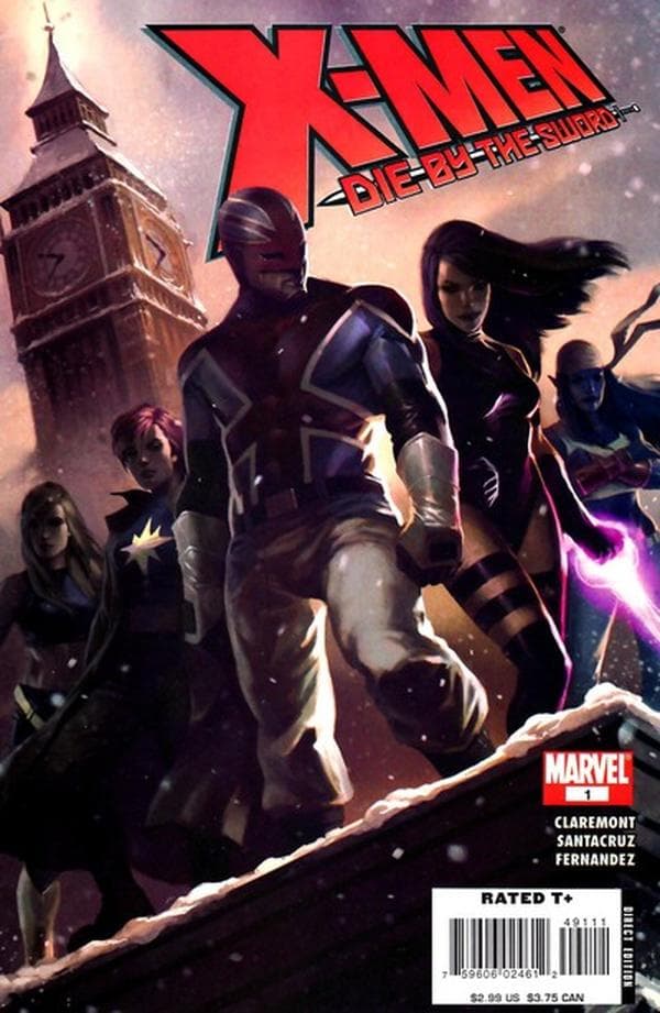 X-Men: Die by the Sword #1 cover