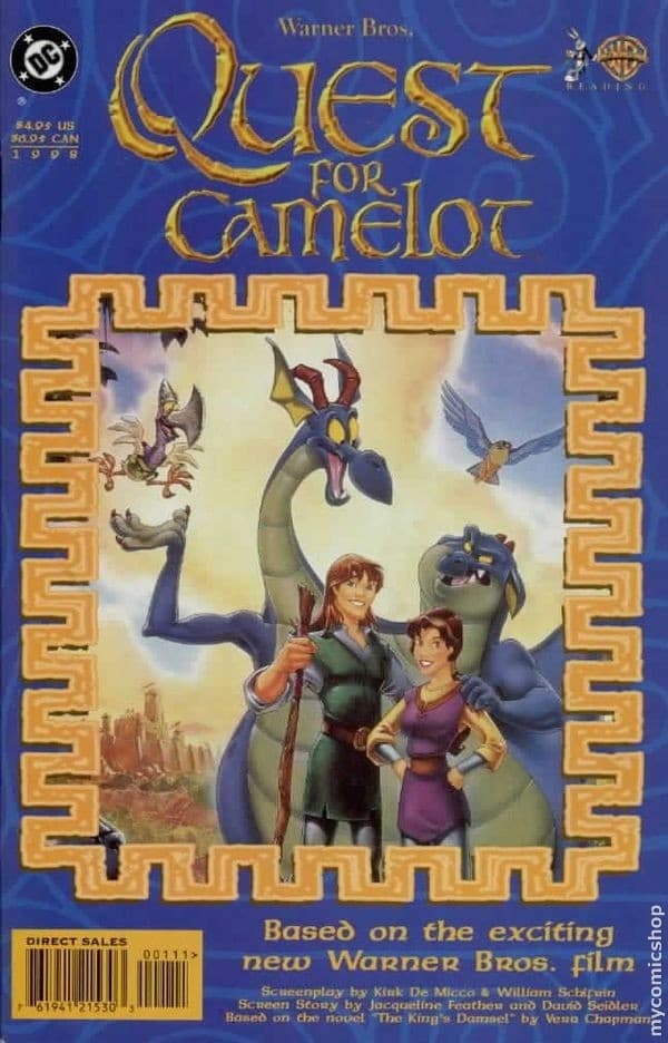 Quest for Camelot #1 cover