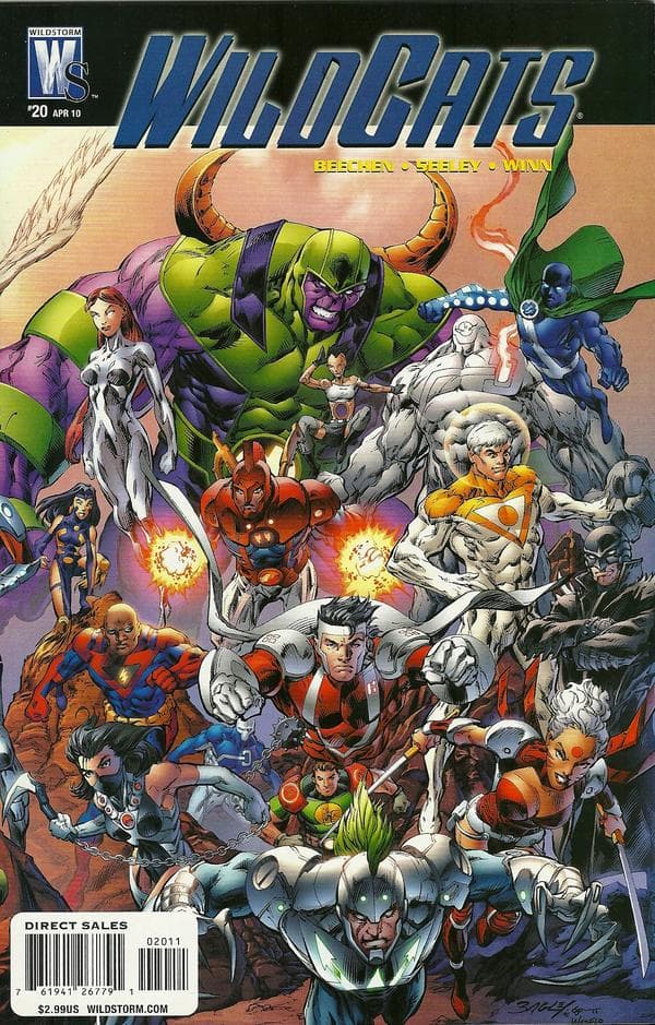 Wildcats #20 cover