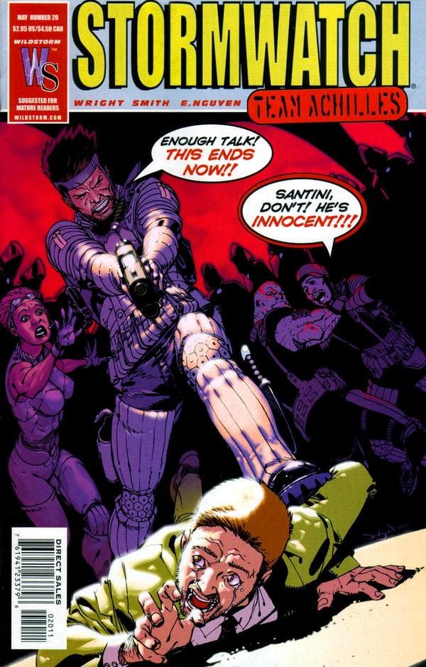 Stormwatch: Team Achilles #20 cover