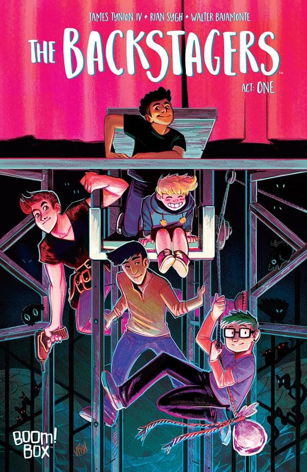 The Backstagers #1 cover