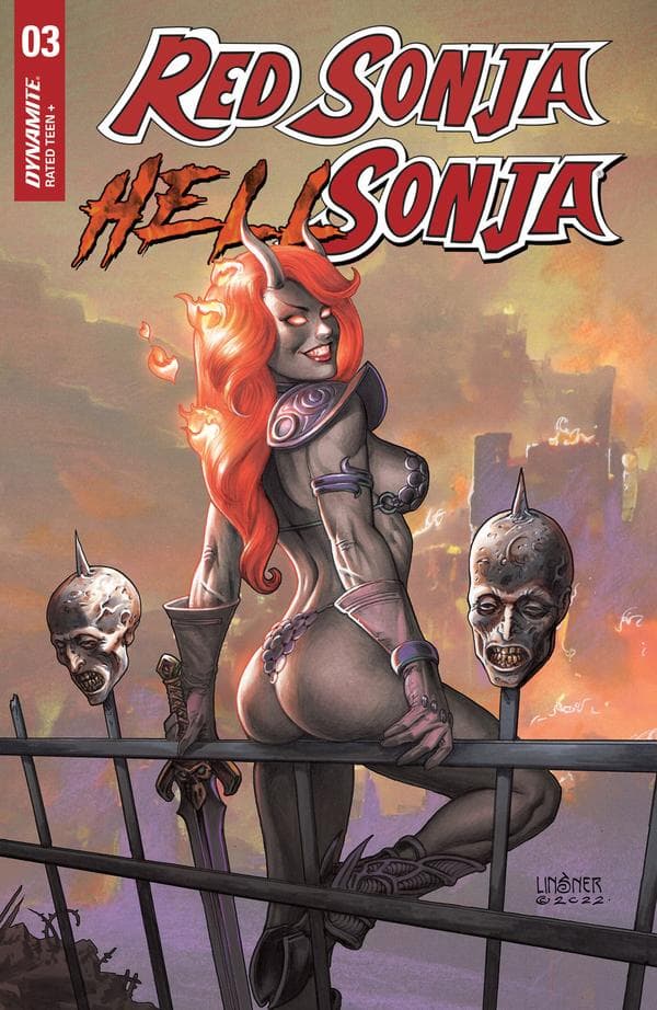 Red Sonja / Hell Sonja #3 cover
