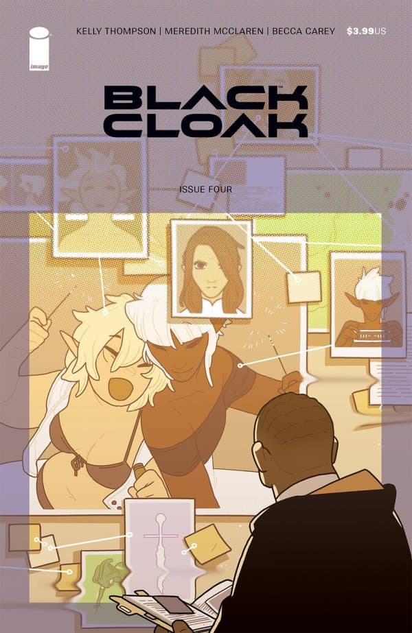 Black Cloak #4 cover