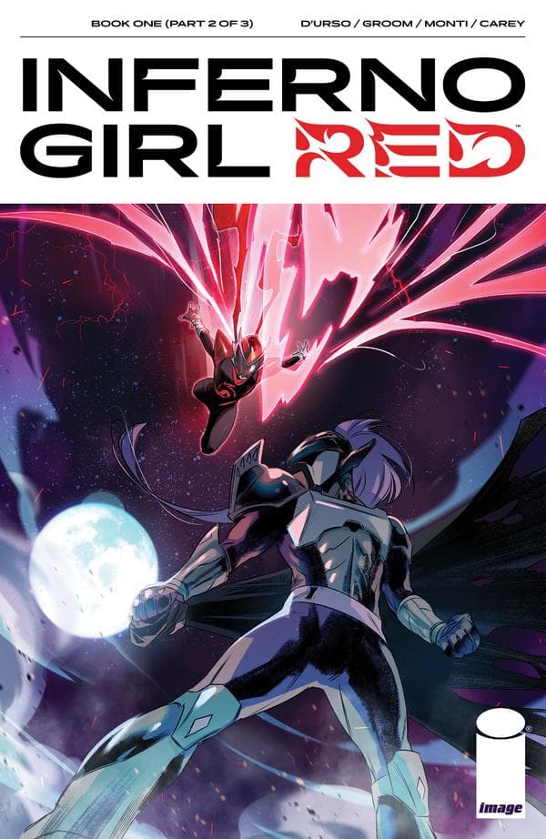 Inferno Girl Red #2 cover