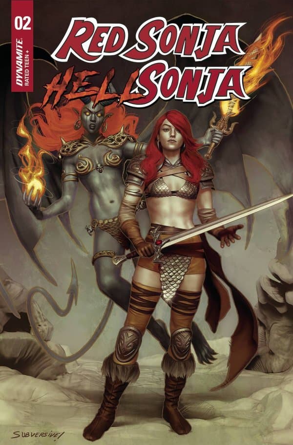 Red Sonja / Hell Sonja #2 cover