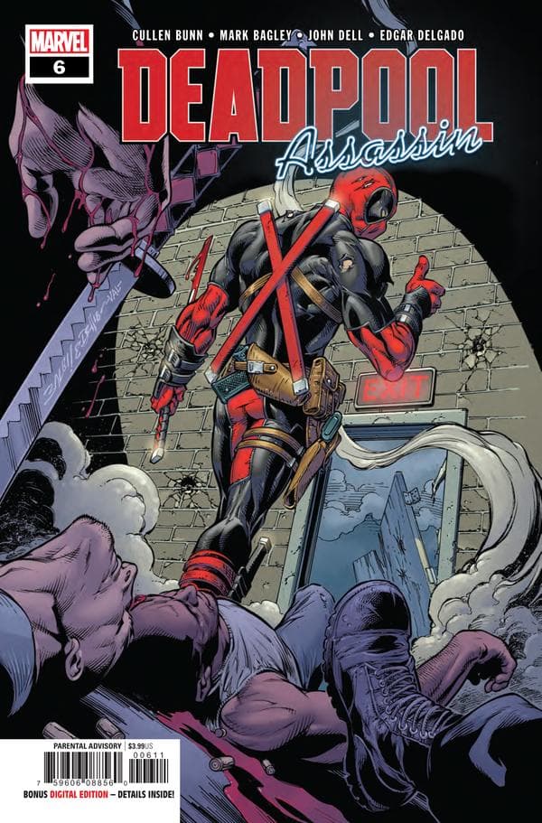 Deadpool: Assassin #6 cover