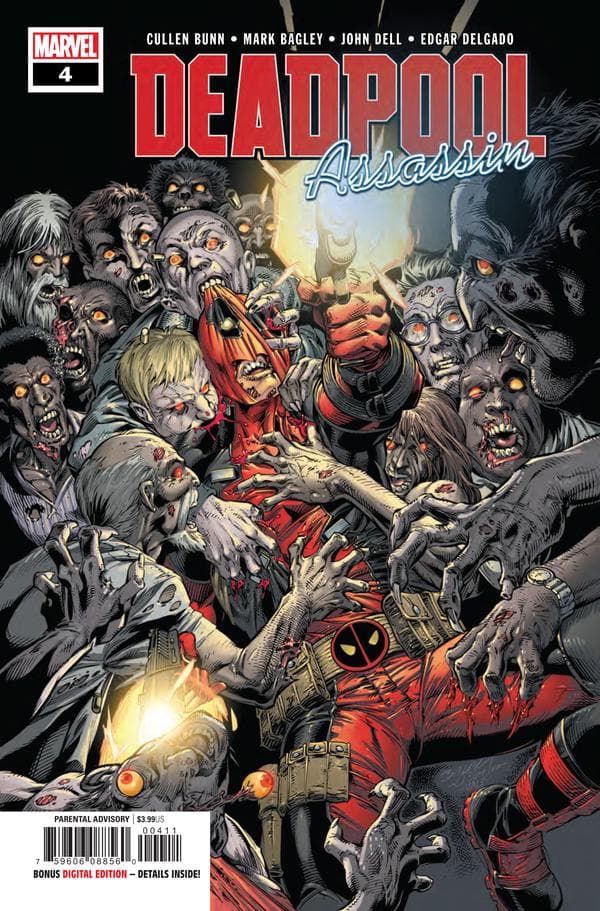 Deadpool: Assassin #4 cover