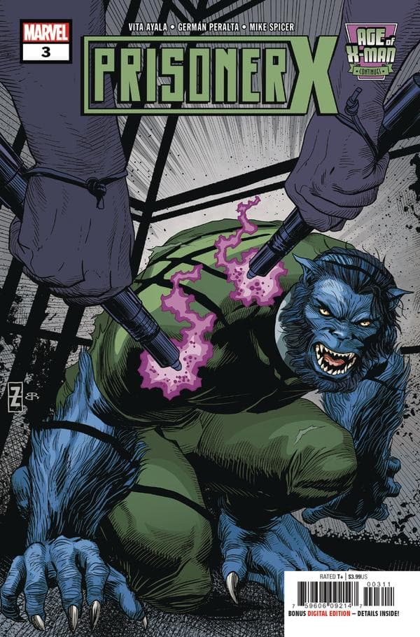 Age of X-Man: Prisoner X #3 cover