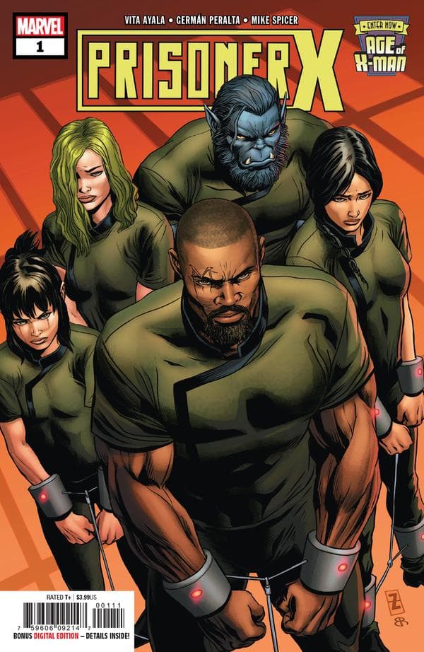 Age of X-Man: Prisoner X #1 cover