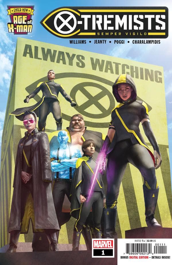Age of X-Man: X-Tremists #1 cover