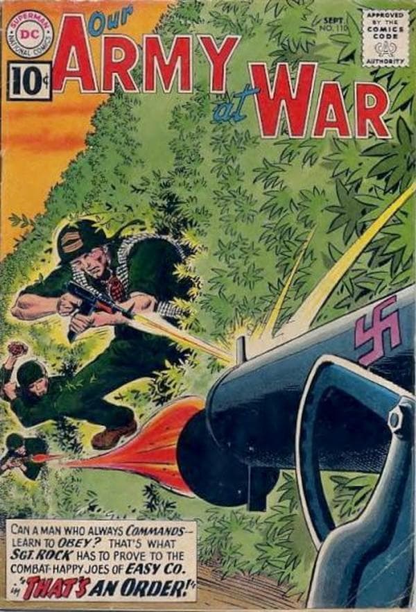 Our Army at War #110 cover