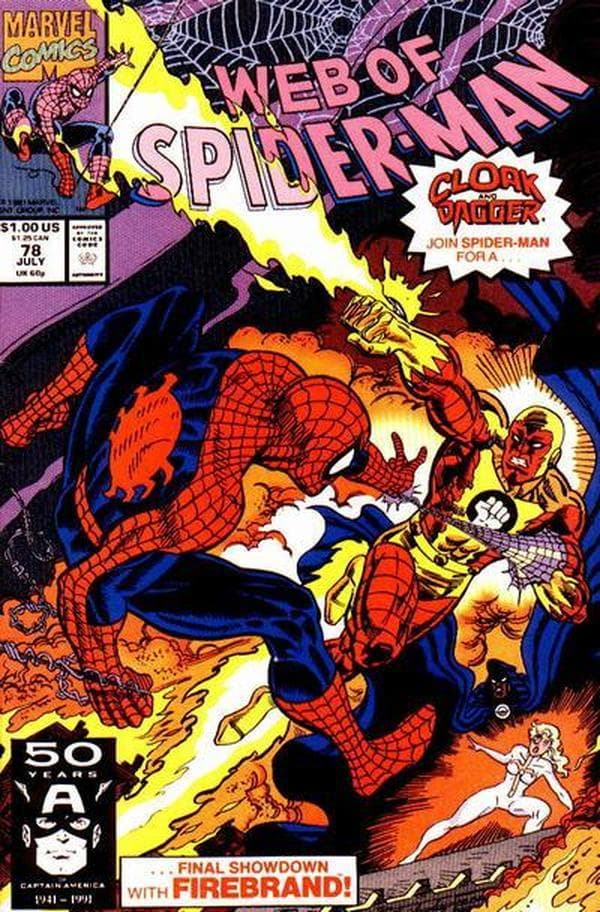Web of Spider-Man #78 cover