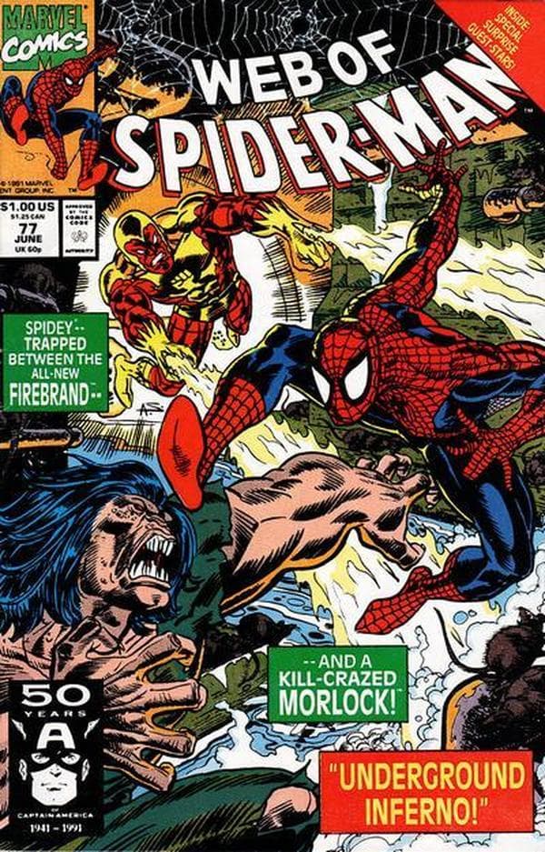 Web of Spider-Man #77 cover