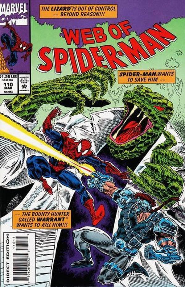 Web of Spider-Man #110 cover