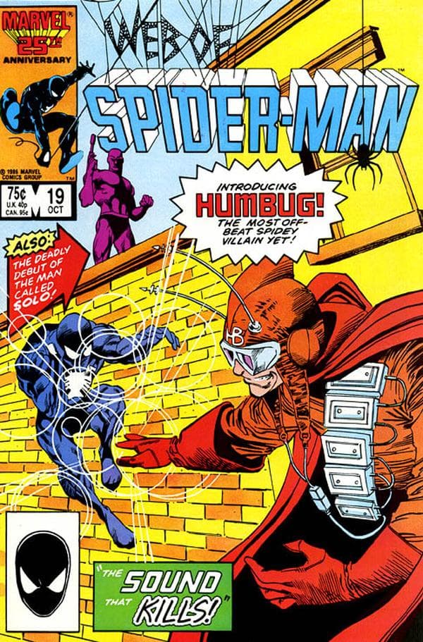 Web of Spider-Man #19 cover