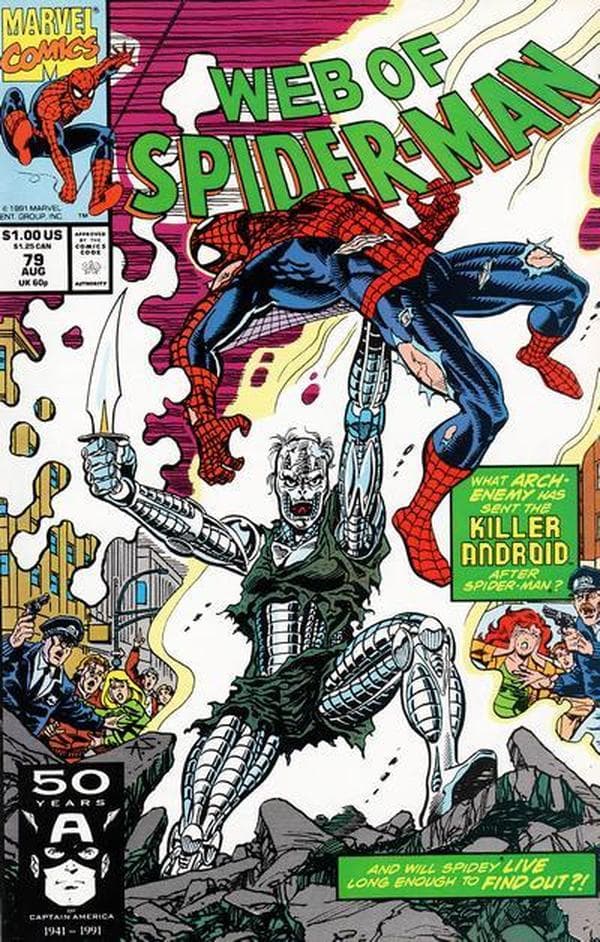 Web of Spider-Man #79 cover