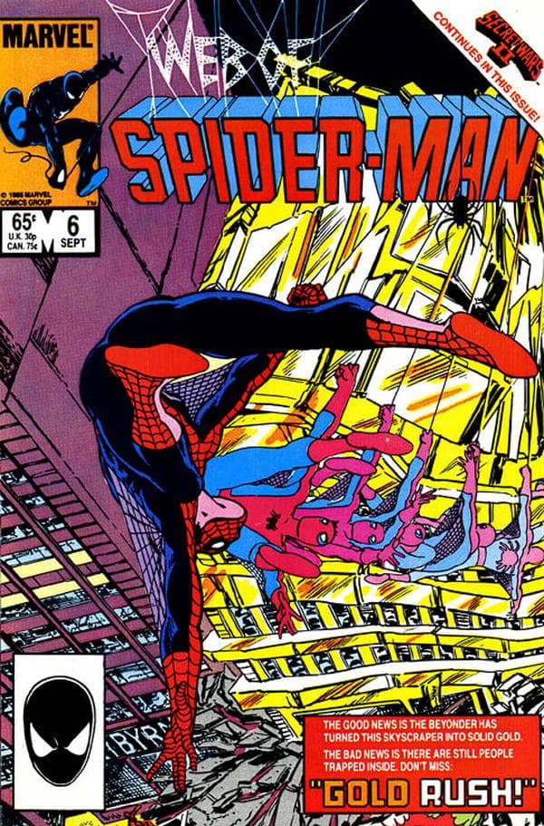 Web of Spider-Man #6 cover