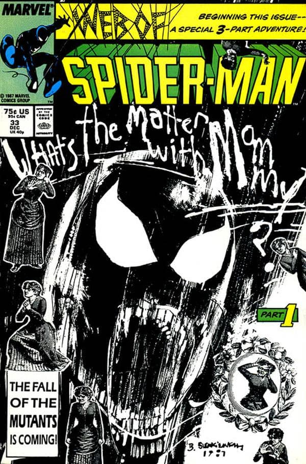 Web of Spider-Man #33 cover