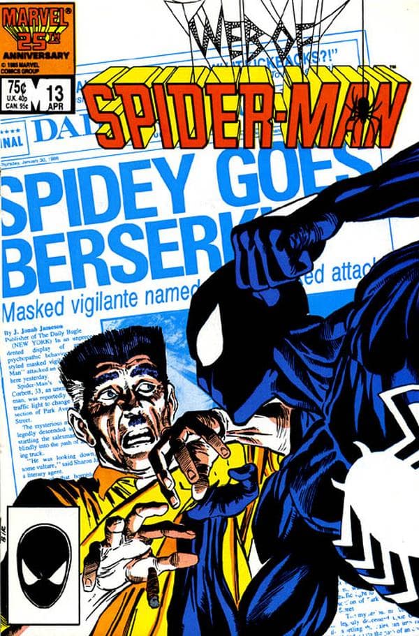 Web of Spider-Man #13 cover