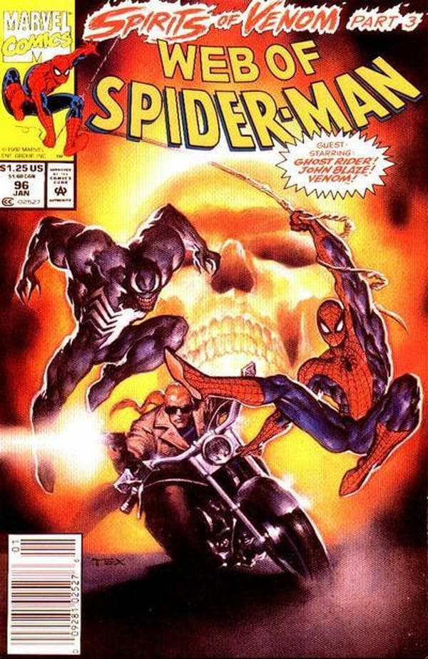 Web of Spider-Man #96 cover