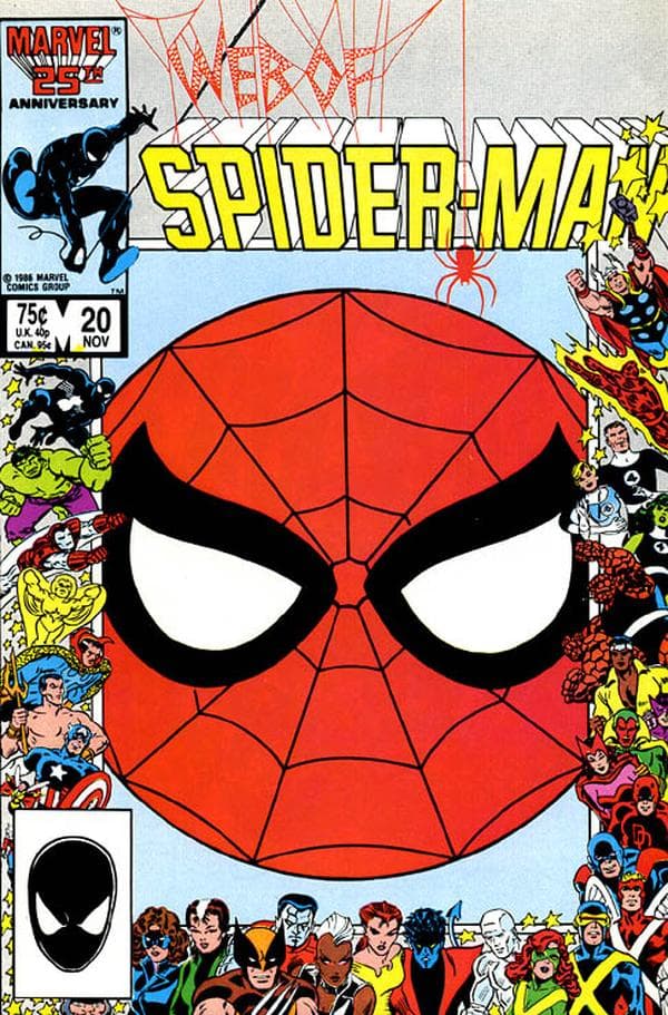 Web of Spider-Man #20 cover