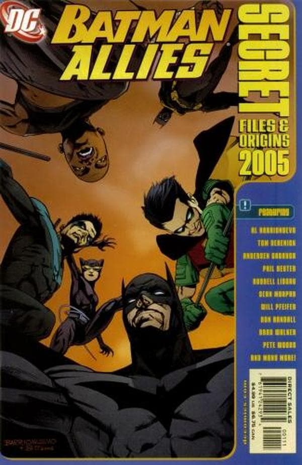 Batman Allies Secret Files and Origins 2005 #1 cover