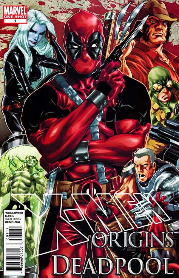 X-Men Origins: Deadpool #1 cover