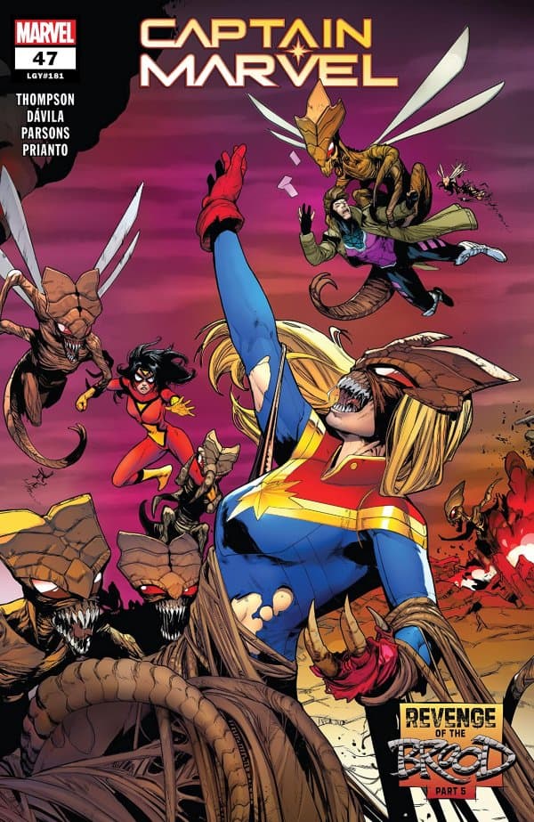 Captain Marvel #47 cover