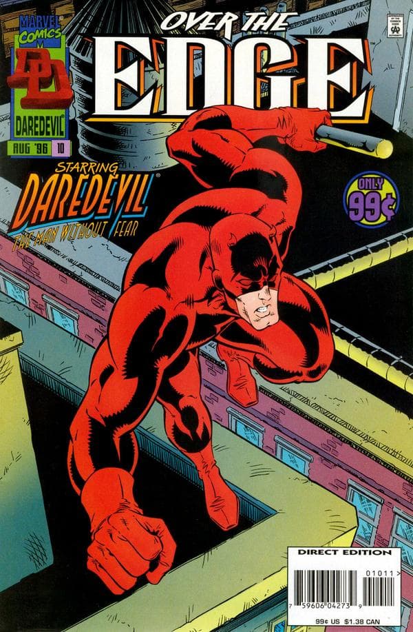 Over the Edge #10 cover