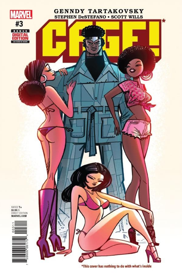 Cage! #3 cover