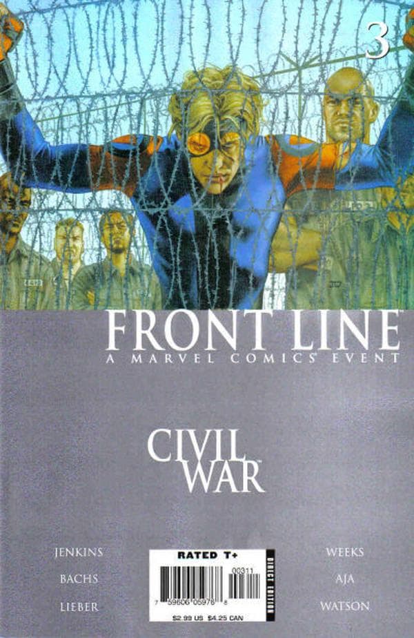 Civil War: Front Line #3 cover