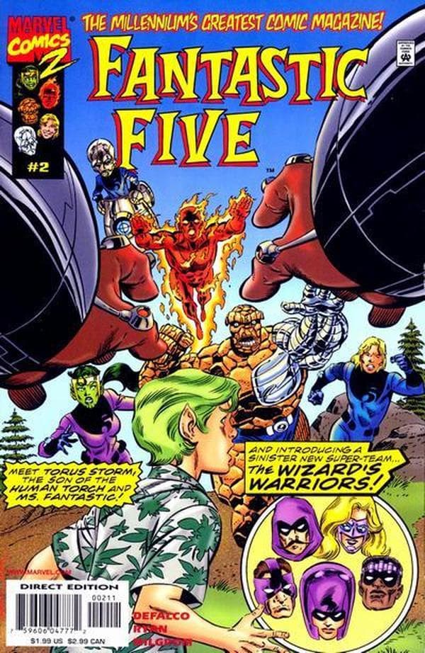 Fantastic Five #2 cover